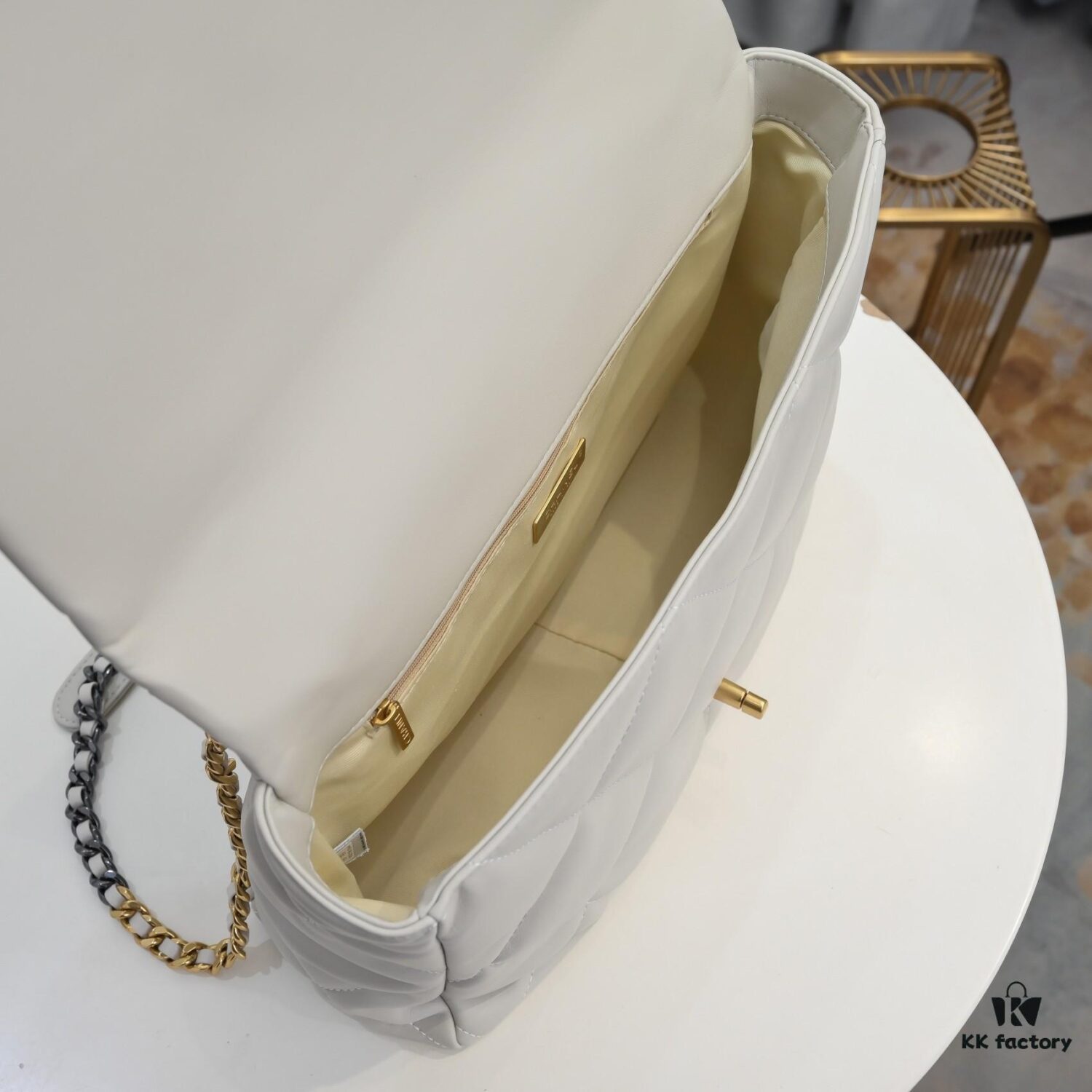 6930551cf09edb6de4c4f1cd Off-white Large Chanel Latest Bestseller Release 📣📣 Same as Boutique, Imported Cowhide Leather with Super Soft Touch