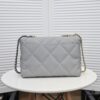 69305521f09edb6de4c4f1d0 Large Gray Chanel Latest Bestseller in Stock 📣📣 Synchronized with Boutique, Imported Calfskin Leather 🐂, Extremely Soft Touch