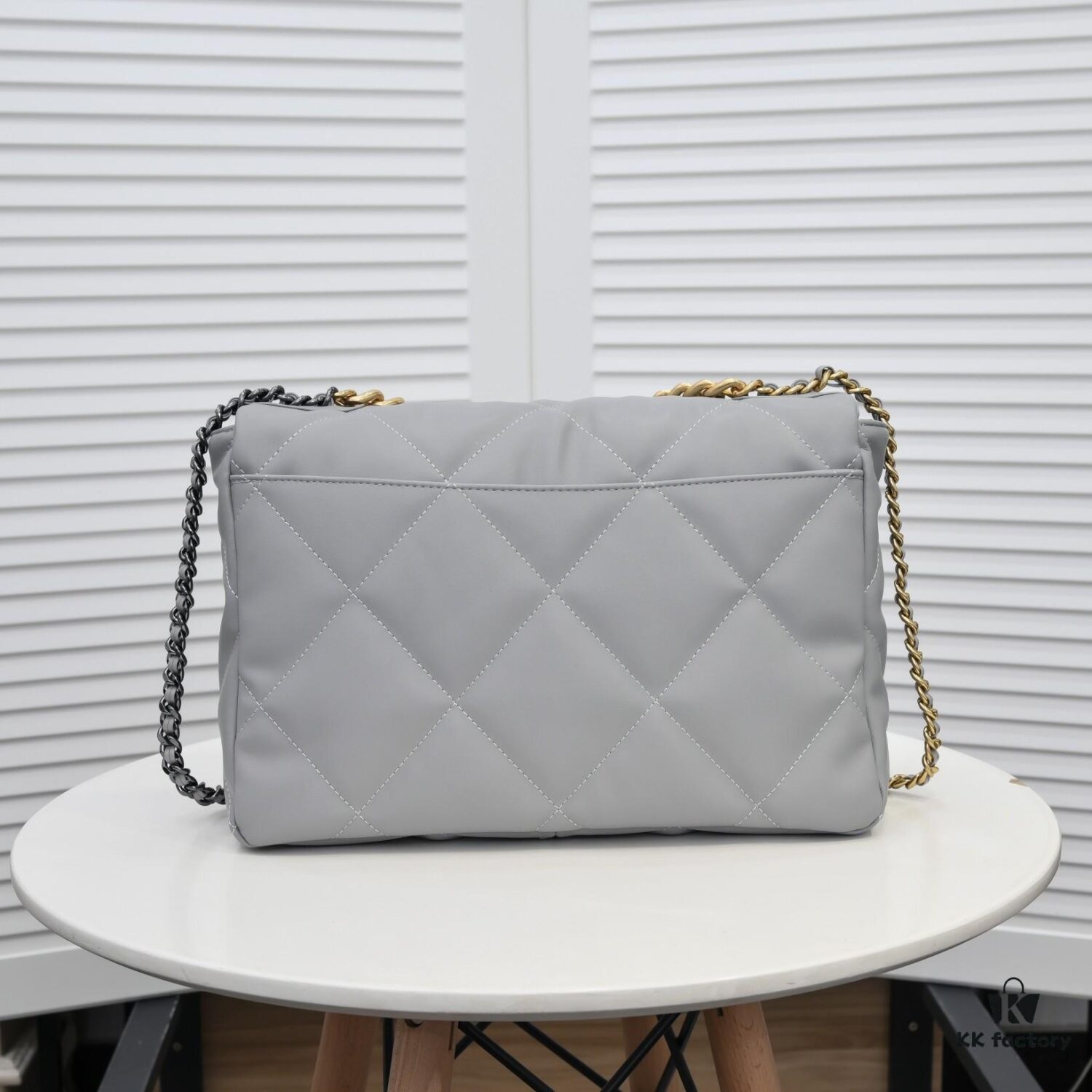 69305521f09edb6de4c4f1d0 Large Gray Chanel Latest Bestseller in Stock 📣📣 Synchronized with Boutique, Imported Calfskin Leather 🐂, Extremely Soft Touch