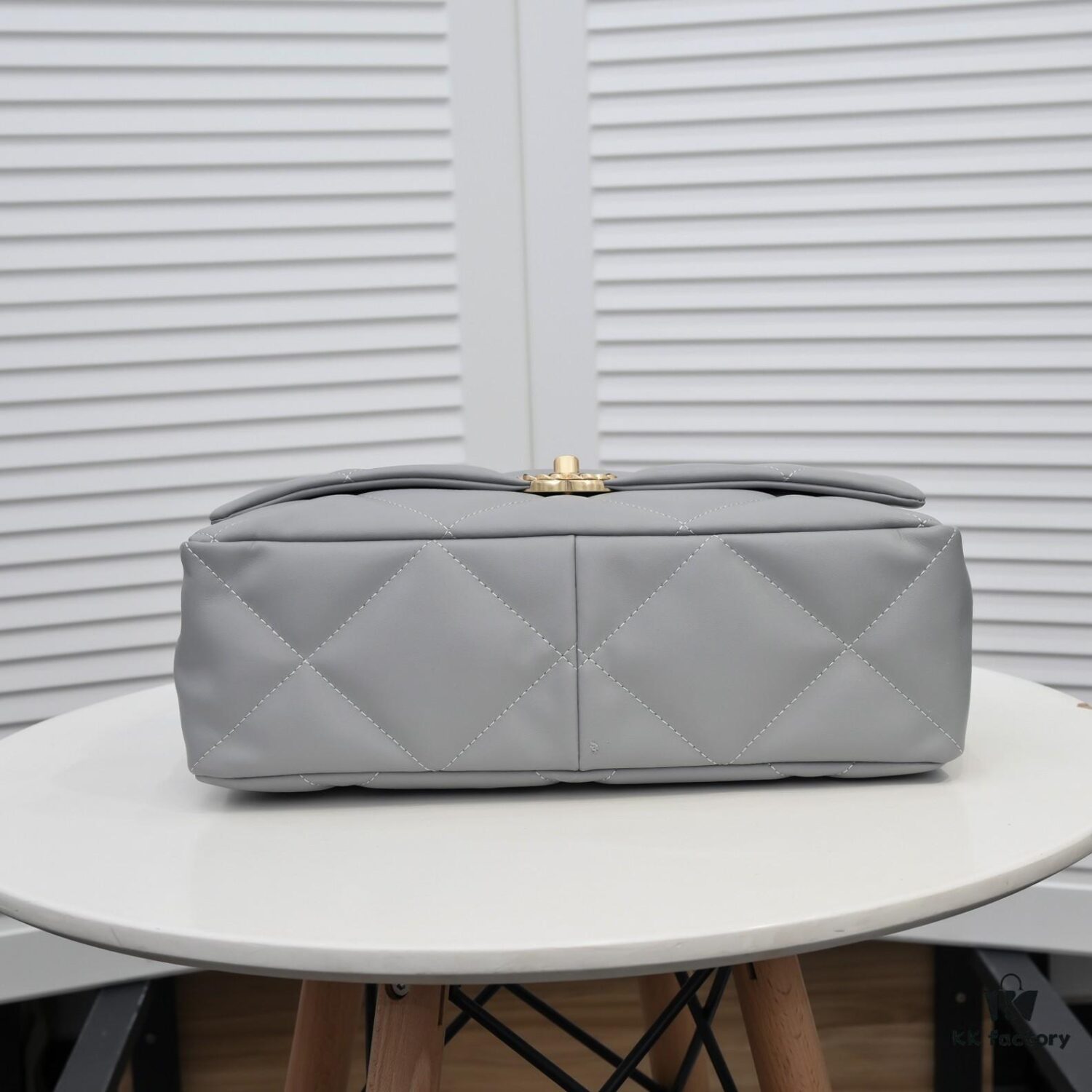 69305521f09edb6de4c4f1d1 Large Gray Chanel Latest Bestseller in Stock 📣📣 Synchronized with Boutique, Imported Calfskin Leather 🐂, Extremely Soft Touch