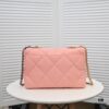 69305526f09edb6de4c4f1d9 Pink Large Chanel Latest Bestseller Just Arrived - Synchronized with Counter, Imported Cowhide, Super Soft Touch
