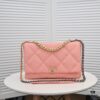 69305527f09edb6de4c4f1de Pink Large Chanel Latest Bestseller Just Arrived - Synchronized with Counter, Imported Cowhide, Super Soft Touch