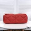 69305530f09edb6de4c4f1eb Large Red Chanel Latest Bestseller Now Available, Huge Size, Synchronized with Counter, Imported Cowhide, Extremely Soft Touch