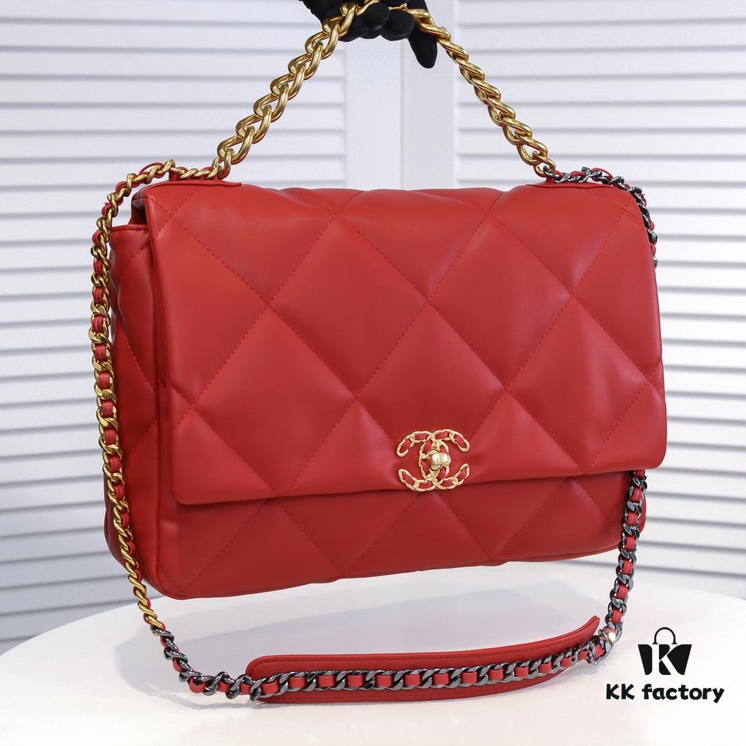 69305533f09edb6de4c4f1f0 Large Red Chanel Latest Bestseller Now Available, Huge Size, Synchronized with Counter, Imported Cowhide, Extremely Soft Touch