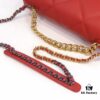 69305533f09edb6de4c4f1f3 Large Red Chanel Latest Bestseller Now Available, Huge Size, Synchronized with Counter, Imported Cowhide, Extremely Soft Touch