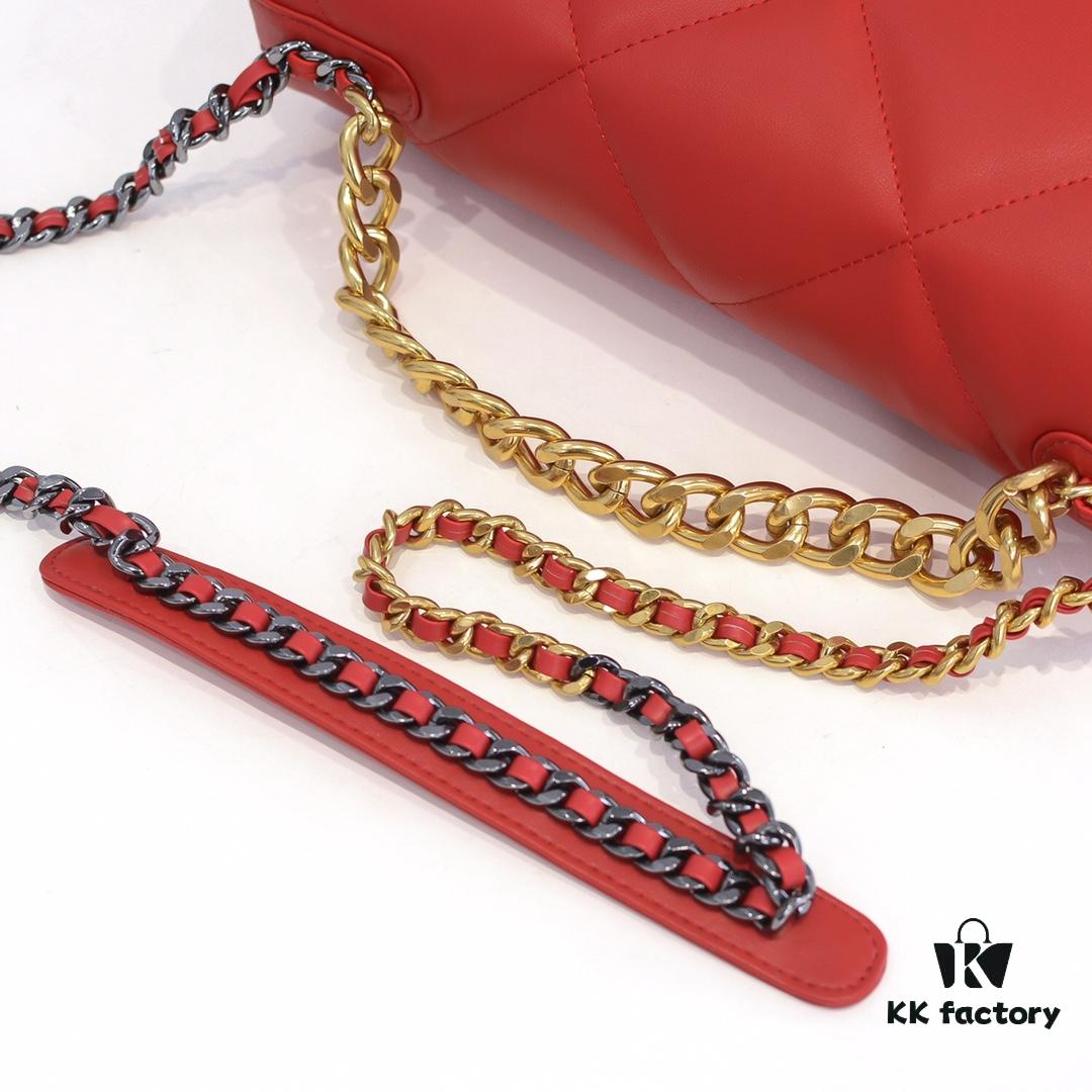 69305533f09edb6de4c4f1f3 Large Red Chanel Latest Bestseller Now Available, Huge Size, Synchronized with Counter, Imported Cowhide, Extremely Soft Touch
