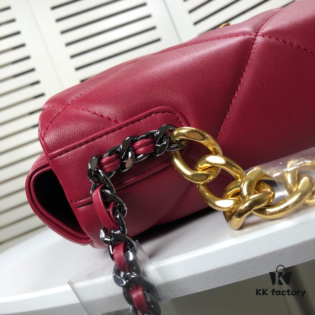 6930553cf09edb6de4c4f202 Burgundy Red Oversized Chanel Latest Bestseller Release 📣📣 Synchronized with Counter, Premium Imported Cowhide Leather, Extremely Soft Touch