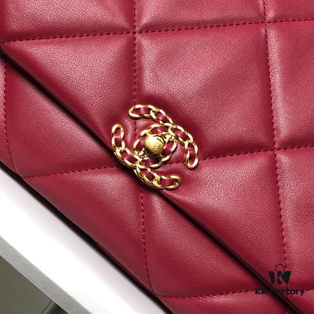 6930553df09edb6de4c4f203 Burgundy Red Oversized Chanel Latest Bestseller Release 📣📣 Synchronized with Counter, Premium Imported Cowhide Leather, Extremely Soft Touch