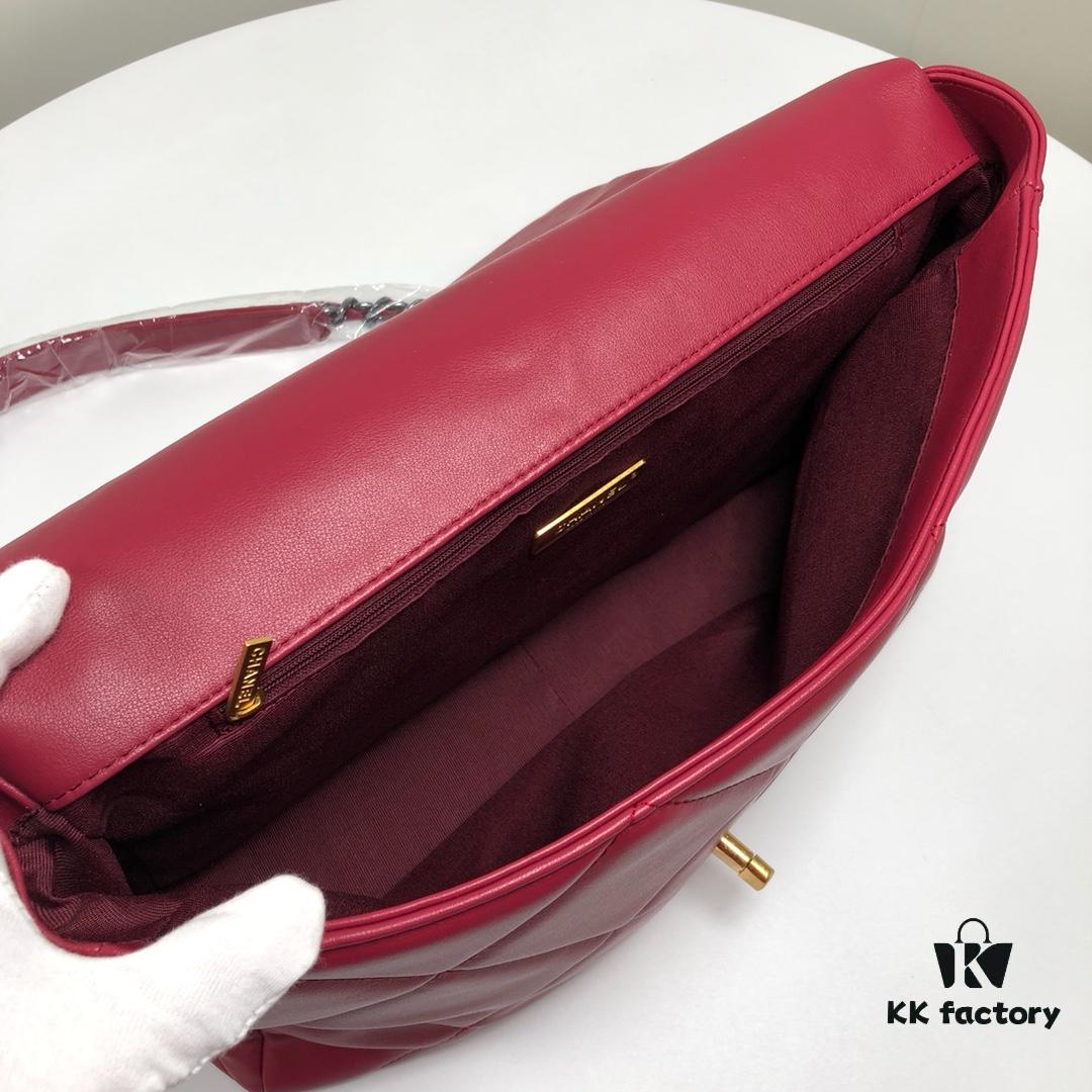 6930553ff09edb6de4c4f207 Burgundy Red Oversized Chanel Latest Bestseller Release 📣📣 Synchronized with Counter, Premium Imported Cowhide Leather, Extremely Soft Touch