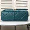 69305540f09edb6de4c4f209 Turquoise Blue Large Chanel Latest Bestseller Just Arrived, Synchronized with Boutique, Premium Imported Calfskin Leather, Extremely Soft Touch