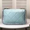 69305543f09edb6de4c4f20f Mint Green Large Chanel Latest Bestseller Release 📣📣 Cabinet Synchronized, Imported Cowhide Leather with Super Soft Touch