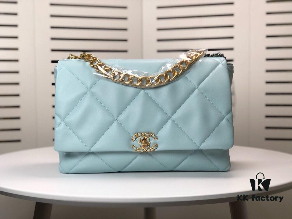 69305544f09edb6de4c4f210 Mint Green Large Chanel Latest Bestseller Release 📣📣 Cabinet Synchronized, Imported Cowhide Leather with Super Soft Touch
