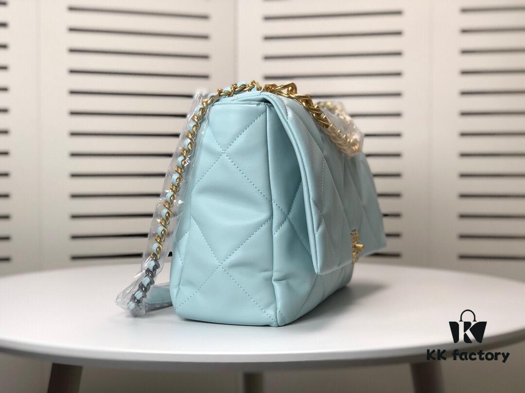 69305544f09edb6de4c4f211 Mint Green Large Chanel Latest Bestseller Release 📣📣 Cabinet Synchronized, Imported Cowhide Leather with Super Soft Touch