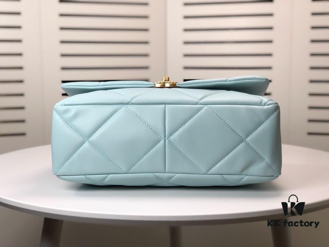 69305545f09edb6de4c4f213 Mint Green Large Chanel Latest Bestseller Release 📣📣 Cabinet Synchronized, Imported Cowhide Leather with Super Soft Touch