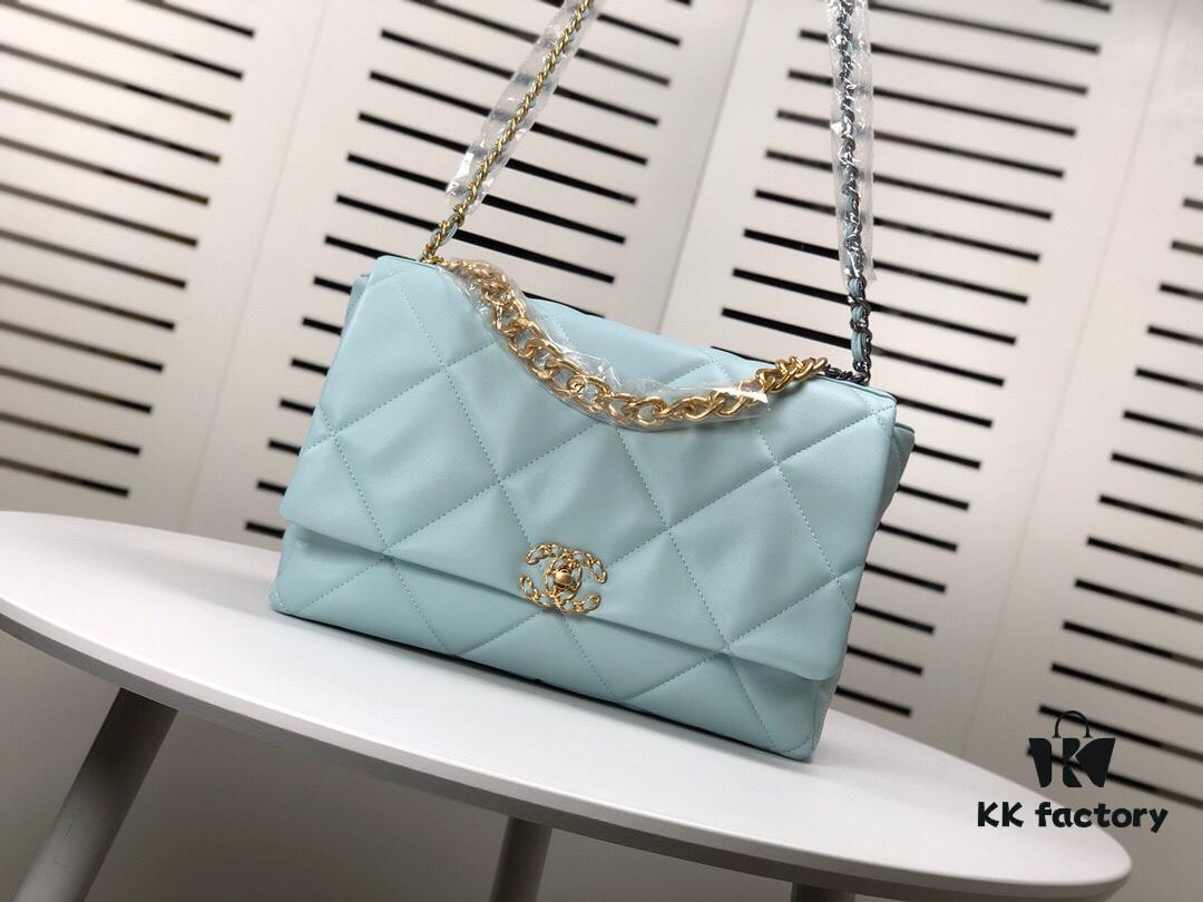 69305546f09edb6de4c4f215 Mint Green Large Chanel Latest Bestseller Release 📣📣 Cabinet Synchronized, Imported Cowhide Leather with Super Soft Touch