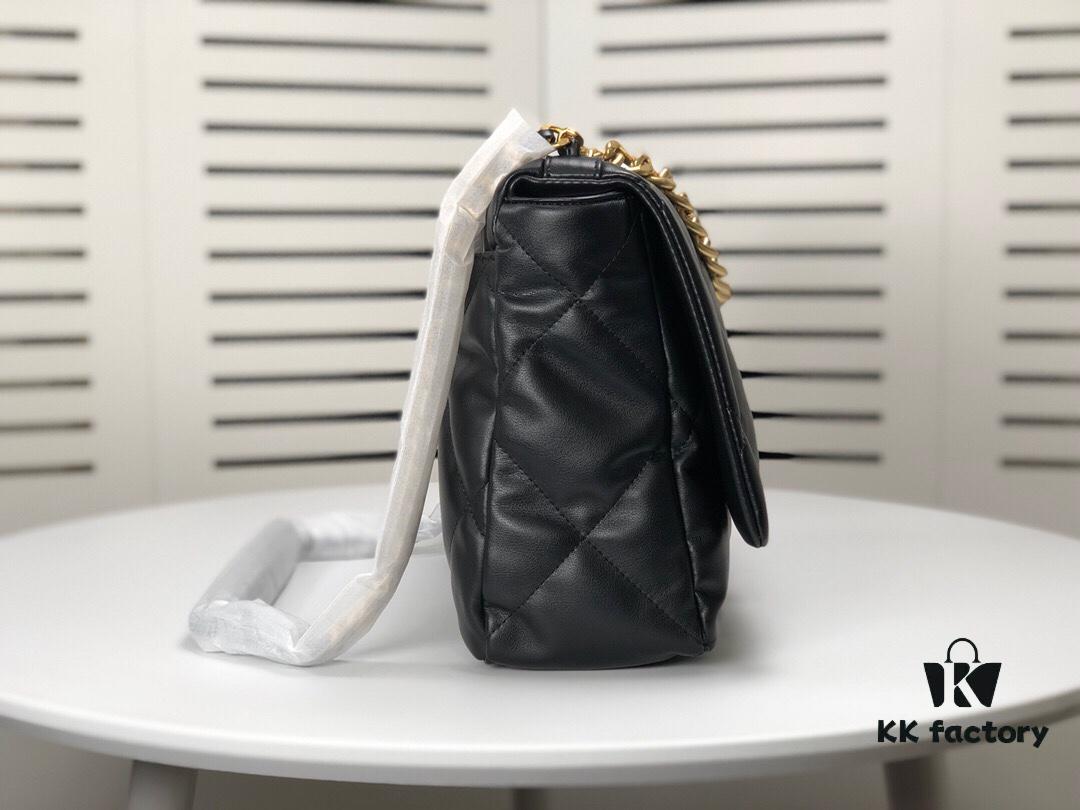 69305548f09edb6de4c4f217 Black Large Size Chanel Latest Bestseller Just Arrived - Imported Cowhide, Soft Texture, Elegant and Versatile Design