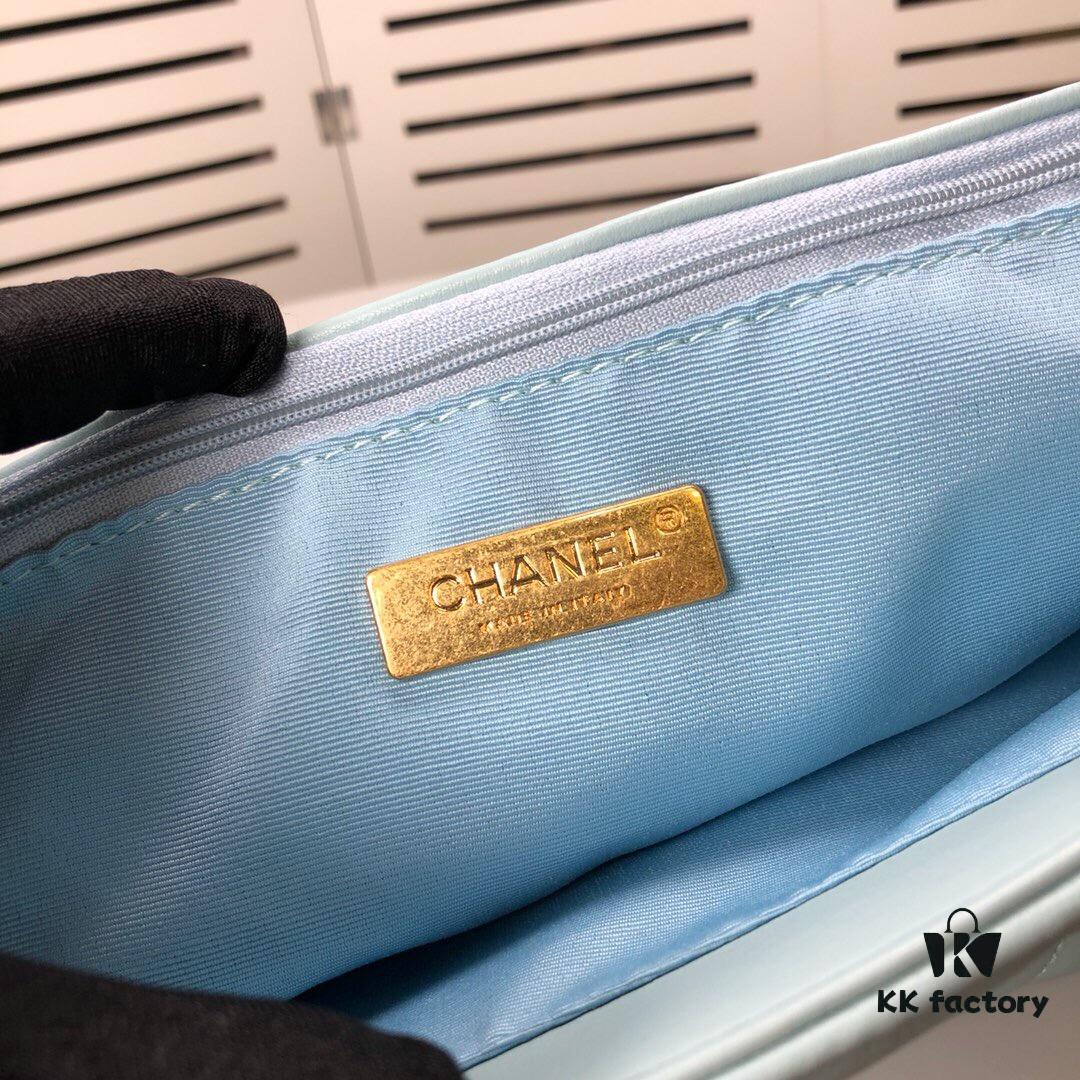 69305549f09edb6de4c4f218 Mint Green Large Chanel Latest Bestseller Release 📣📣 Cabinet Synchronized, Imported Cowhide Leather with Super Soft Touch