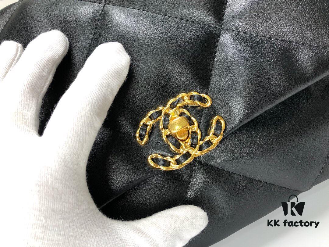 6930554af09edb6de4c4f21a Black Large Size Chanel Latest Bestseller Just Arrived - Imported Cowhide, Soft Texture, Elegant and Versatile Design