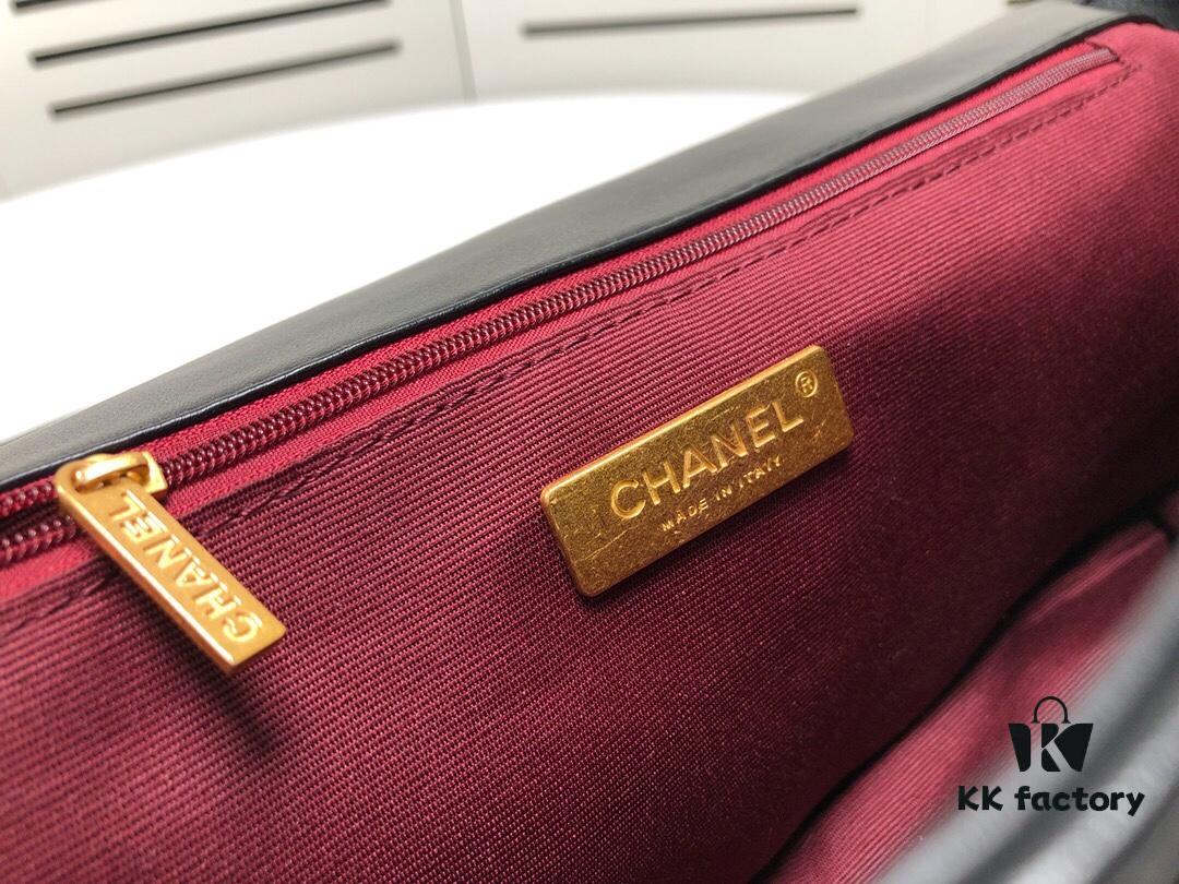 6930554bf09edb6de4c4f21d Black Large Size Chanel Latest Bestseller Just Arrived - Imported Cowhide, Soft Texture, Elegant and Versatile Design