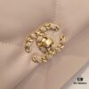 69305550f09edb6de4c4f224 Beige Medium Chanel Latest Bestseller Just Arrived, Synchronized with Boutique, Premium Imported Calfskin, Extremely Soft Texture