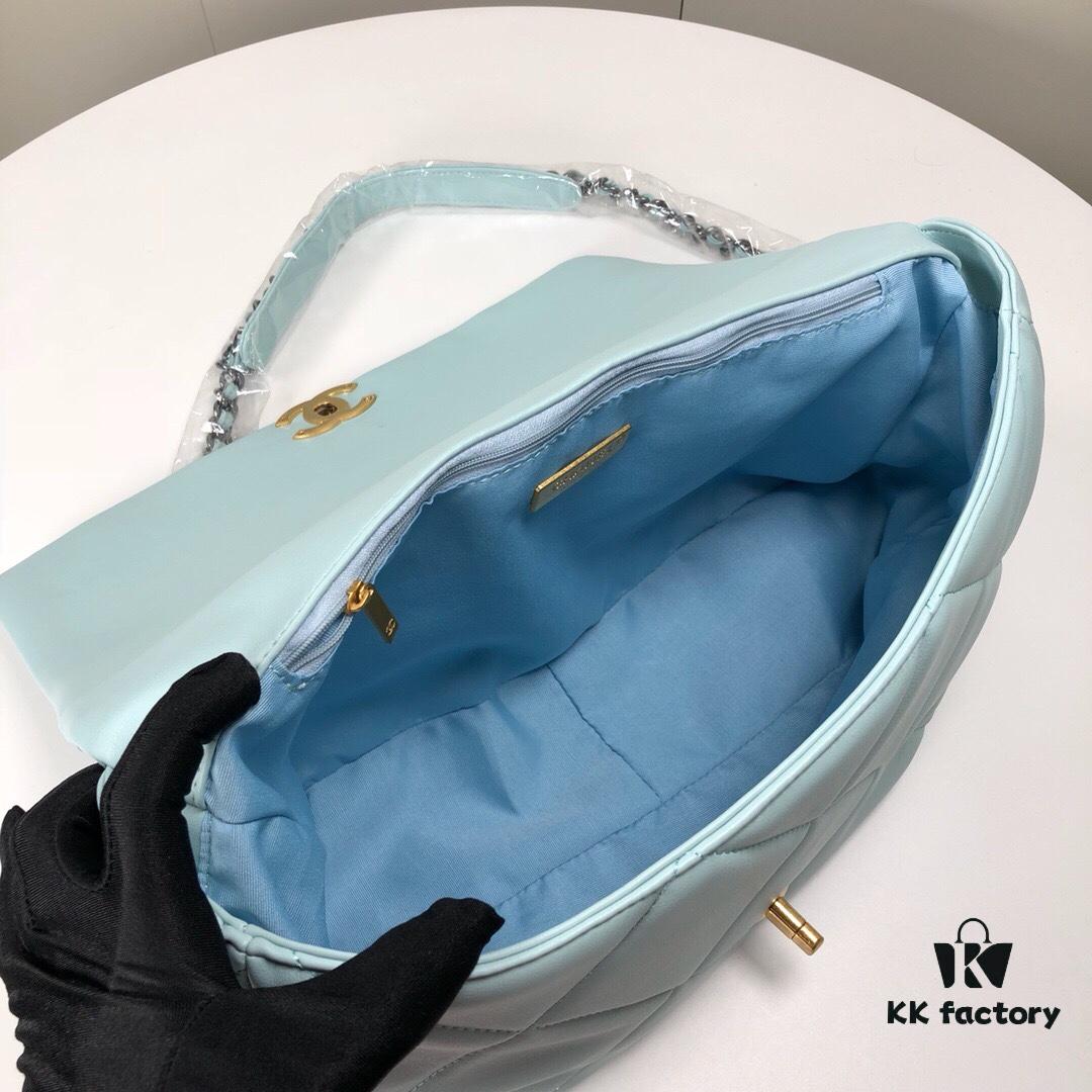 69305556f09edb6de4c4f22f Mint Green Large Chanel Latest Bestseller Release 📣📣 Cabinet Synchronized, Imported Cowhide Leather with Super Soft Touch