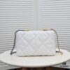 69305564f09edb6de4c4f248 Pure White Medium-Sized Chanel Latest Bestseller - Now Available 📣📣 Same as Boutique, Imported Calfskin Leather 🐂, Extremely Soft to the Touch