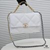 69305567f09edb6de4c4f24c Pure White Medium-Sized Chanel Latest Bestseller - Now Available 📣📣 Same as Boutique, Imported Calfskin Leather 🐂, Extremely Soft to the Touch