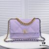 6930556cf09edb6de4c4f254 Purple Medium-Sized Chanel Latest Bestseller Release 📣📣 Synchronized with Counter, Premium Imported Calfskin Leather 🐂, Extremely Soft Texture
