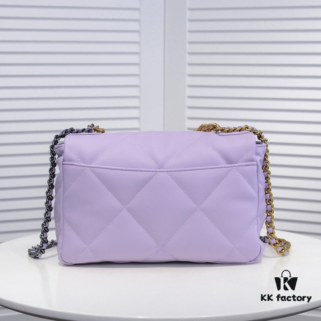 6930556df09edb6de4c4f258 Purple Medium-Sized Chanel Latest Bestseller Release 📣📣 Synchronized with Counter, Premium Imported Calfskin Leather 🐂, Extremely Soft Texture