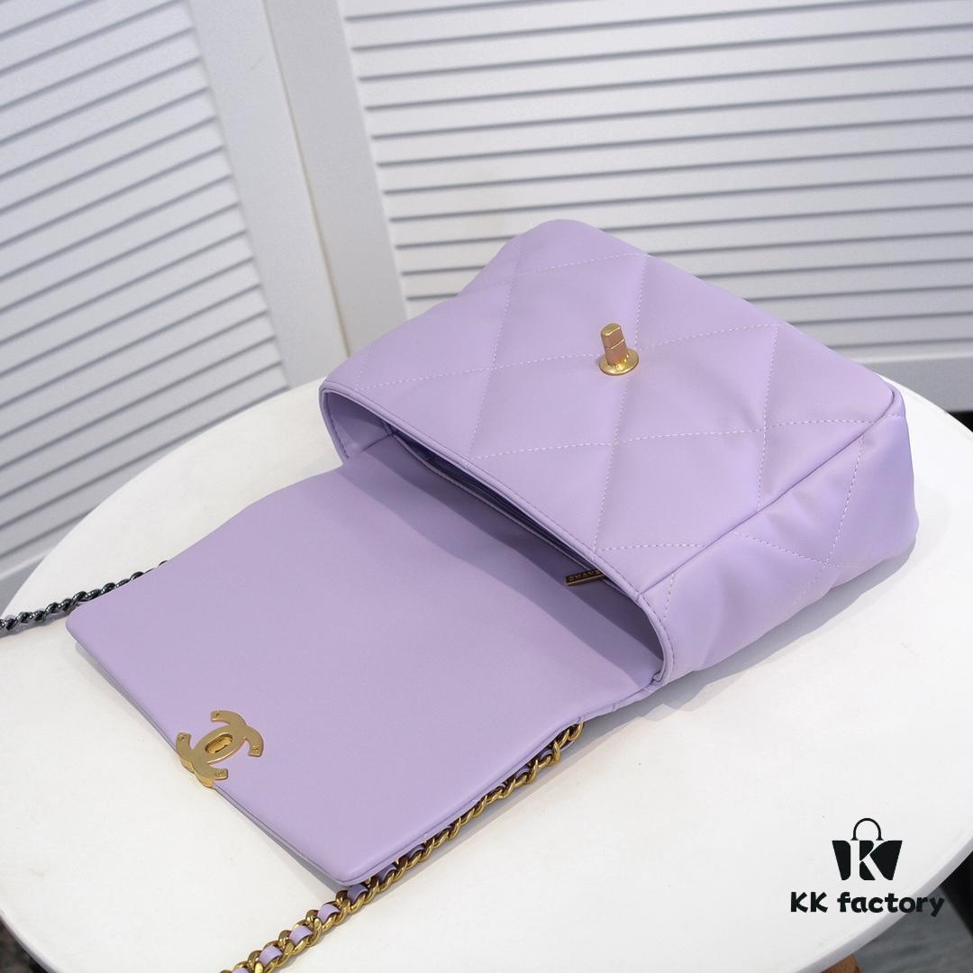69305570f09edb6de4c4f25b Purple Medium-Sized Chanel Latest Bestseller Release 📣📣 Synchronized with Counter, Premium Imported Calfskin Leather 🐂, Extremely Soft Texture