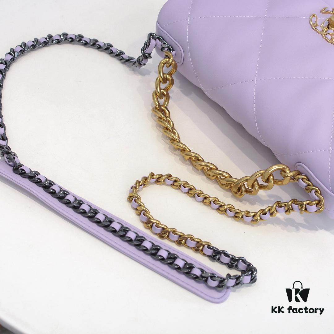69305571f09edb6de4c4f25e Purple Medium-Sized Chanel Latest Bestseller Release 📣📣 Synchronized with Counter, Premium Imported Calfskin Leather 🐂, Extremely Soft Texture
