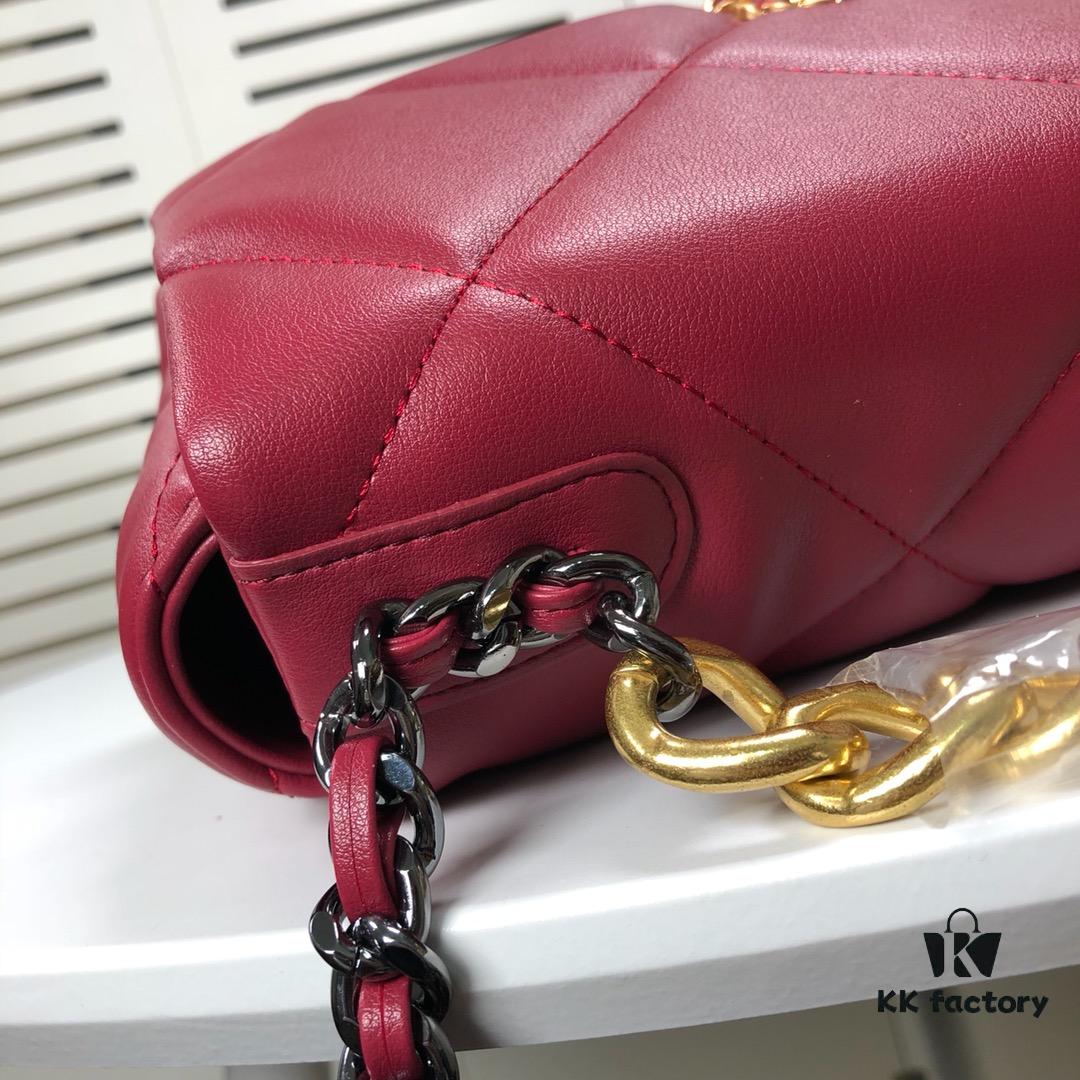 69305573f09edb6de4c4f262 Chanel Burgundy Medium-Sized Bag, Latest Bestseller Release 📣📣 Synchronized with Boutique, Premium Imported Calfskin Leather 🐂, Exceptionally Soft Texture