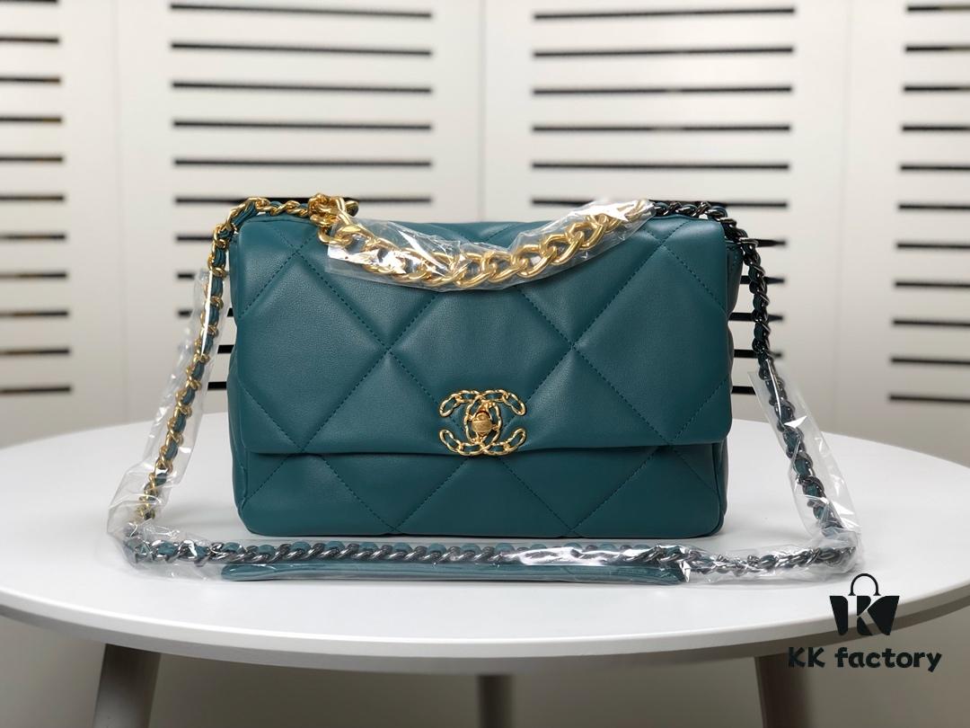 69305575f09edb6de4c4f266 Turquoise Blue Medium Chanel Latest Bestseller Just Released 📣📣 Synchronized with Boutique, Imported Calfskin 🐂 Exceptionally Soft to Touch