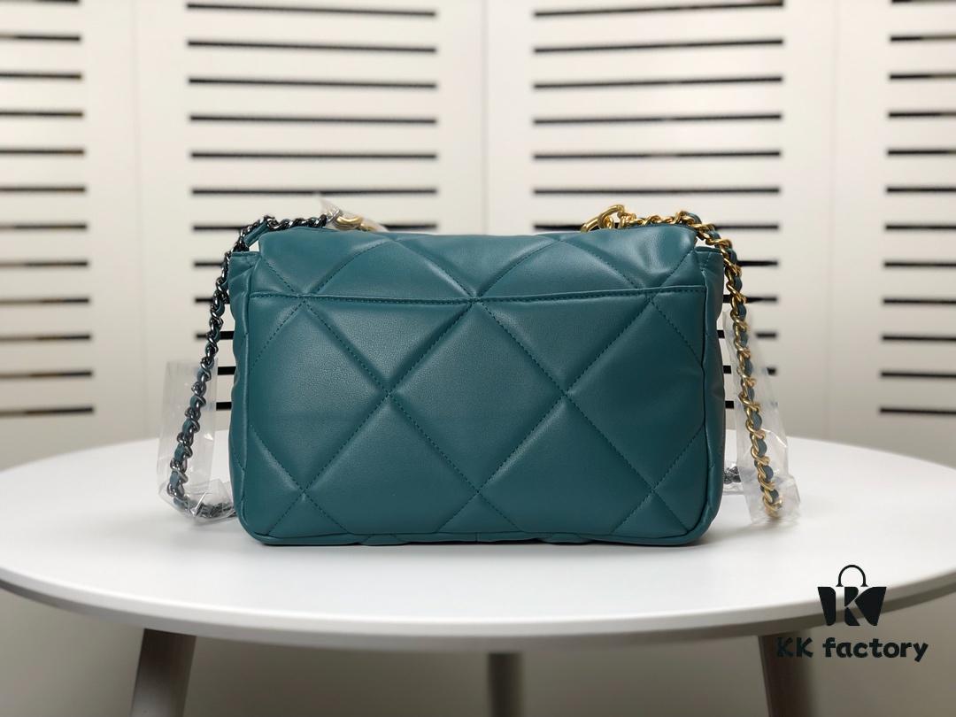69305576f09edb6de4c4f26a Turquoise Blue Medium Chanel Latest Bestseller Just Released 📣📣 Synchronized with Boutique, Imported Calfskin 🐂 Exceptionally Soft to Touch