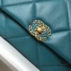 69305578f09edb6de4c4f26c Turquoise Blue Medium Chanel Latest Bestseller Just Released 📣📣 Synchronized with Boutique, Imported Calfskin 🐂 Exceptionally Soft to Touch