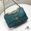 6930557bf09edb6de4c4f273 Turquoise Blue Medium Chanel Latest Bestseller Just Released 📣📣 Synchronized with Boutique, Imported Calfskin 🐂 Exceptionally Soft to Touch