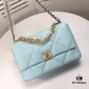 Mint Green Medium Size Chanel Latest Bestseller Release 📣📣 Synchronized with Counter, Imported Calfskin 🐂 Extremely Soft Texture