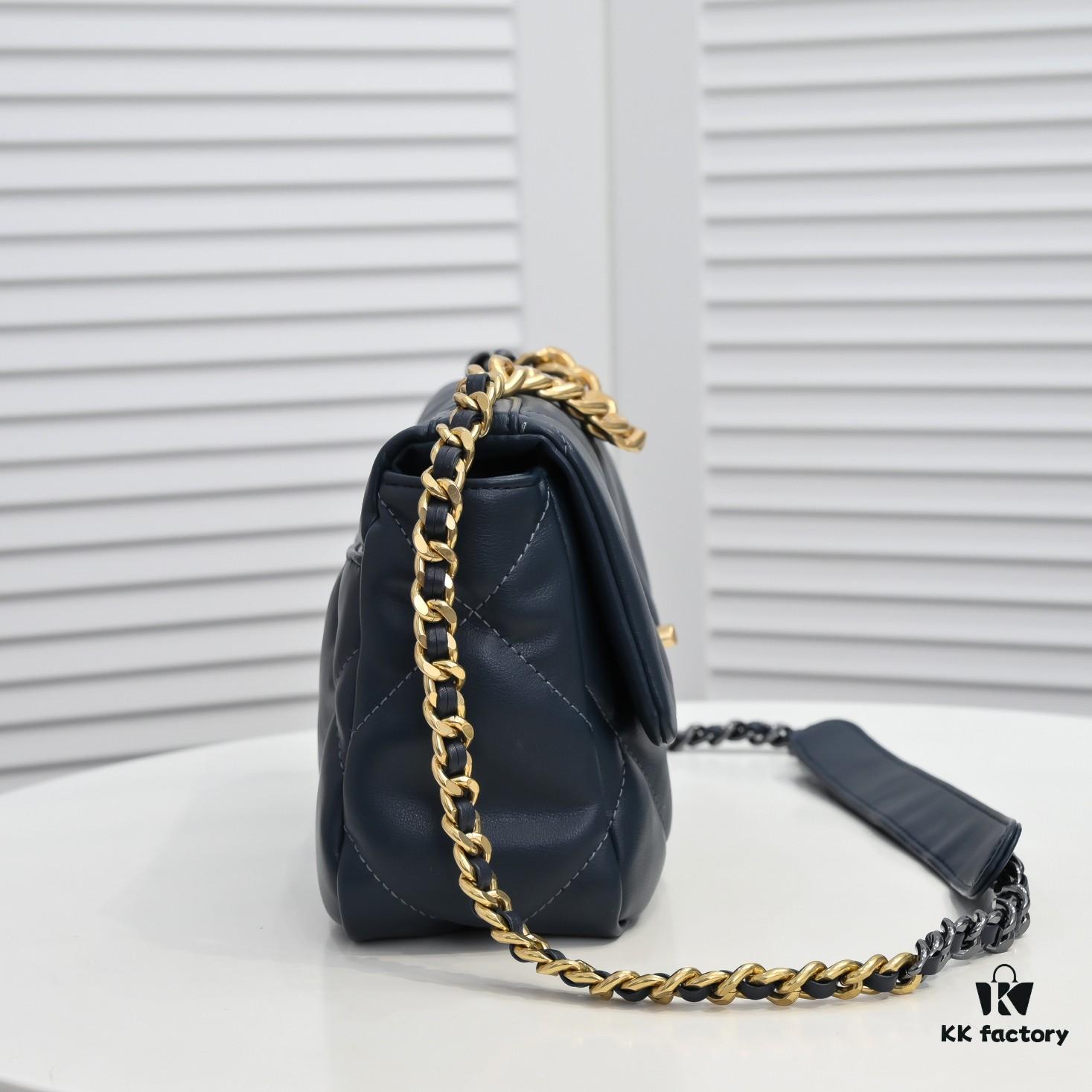 69305584f09edb6de4c4f281 Small Deep Blue Chanel Latest Bestseller Just Arrived 📣📣 Same as Counter Version🤭 Premium Imported Calfskin Leather🐂 Extremely Soft to Touch. Stunning Fit and Flattering Silhouette, Can Be Carried by Hand, on Shoulder or Crossbody, Fully Showcasing Feminine Elegance 💃 Grab Yours Now
