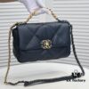69305585f09edb6de4c4f285 Small Deep Blue Chanel Latest Bestseller Just Arrived 📣📣 Same as Counter Version🤭 Premium Imported Calfskin Leather🐂 Extremely Soft to Touch. Stunning Fit and Flattering Silhouette, Can Be Carried by Hand, on Shoulder or Crossbody, Fully Showcasing Feminine Elegance 💃 Grab Yours Now