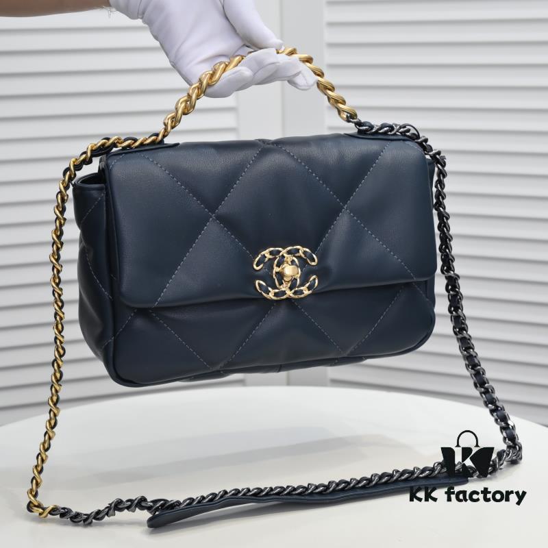 69305585f09edb6de4c4f285 Small Deep Blue Chanel Latest Bestseller Just Arrived 📣📣 Same as Counter Version🤭 Premium Imported Calfskin Leather🐂 Extremely Soft to Touch. Stunning Fit and Flattering Silhouette, Can Be Carried by Hand, on Shoulder or Crossbody, Fully Showcasing Feminine Elegance 💃 Grab Yours Now