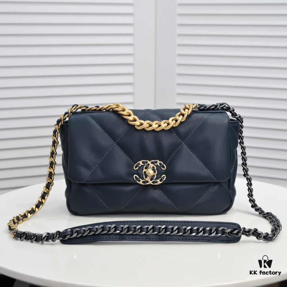 69305585f09edb6de4c4f287 Small Deep Blue Chanel Latest Bestseller Just Arrived 📣📣 Same as Counter Version🤭 Premium Imported Calfskin Leather🐂 Extremely Soft to Touch. Stunning Fit and Flattering Silhouette, Can Be Carried by Hand, on Shoulder or Crossbody, Fully Showcasing Feminine Elegance 💃 Grab Yours Now