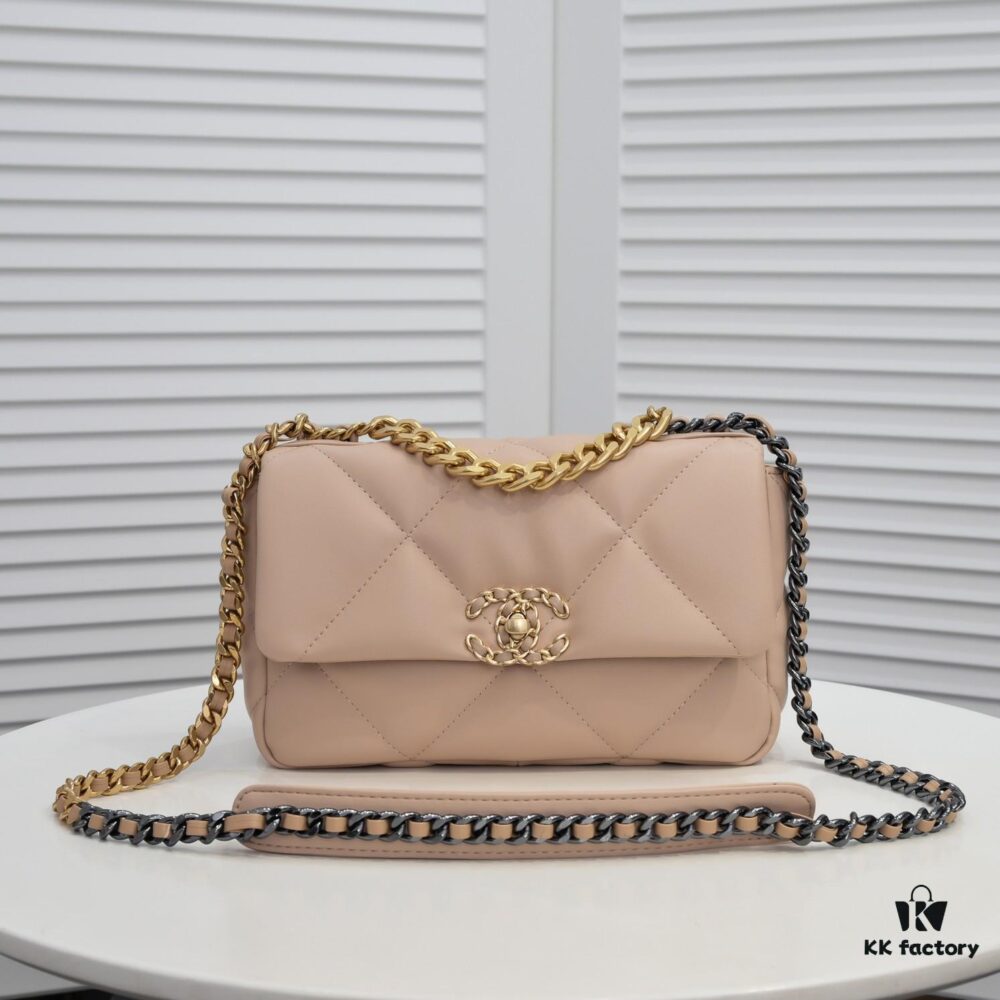 6930558df09edb6de4c4f294 Beige Small Chanel Latest Bestseller Available Now 📣📣 Synchronized with Boutique - Imported Calfskin Leather 🐂 Exceptionally Soft Touch