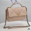 6930558ef09edb6de4c4f296 Beige Small Chanel Latest Bestseller Available Now 📣📣 Synchronized with Boutique - Imported Calfskin Leather 🐂 Exceptionally Soft Touch