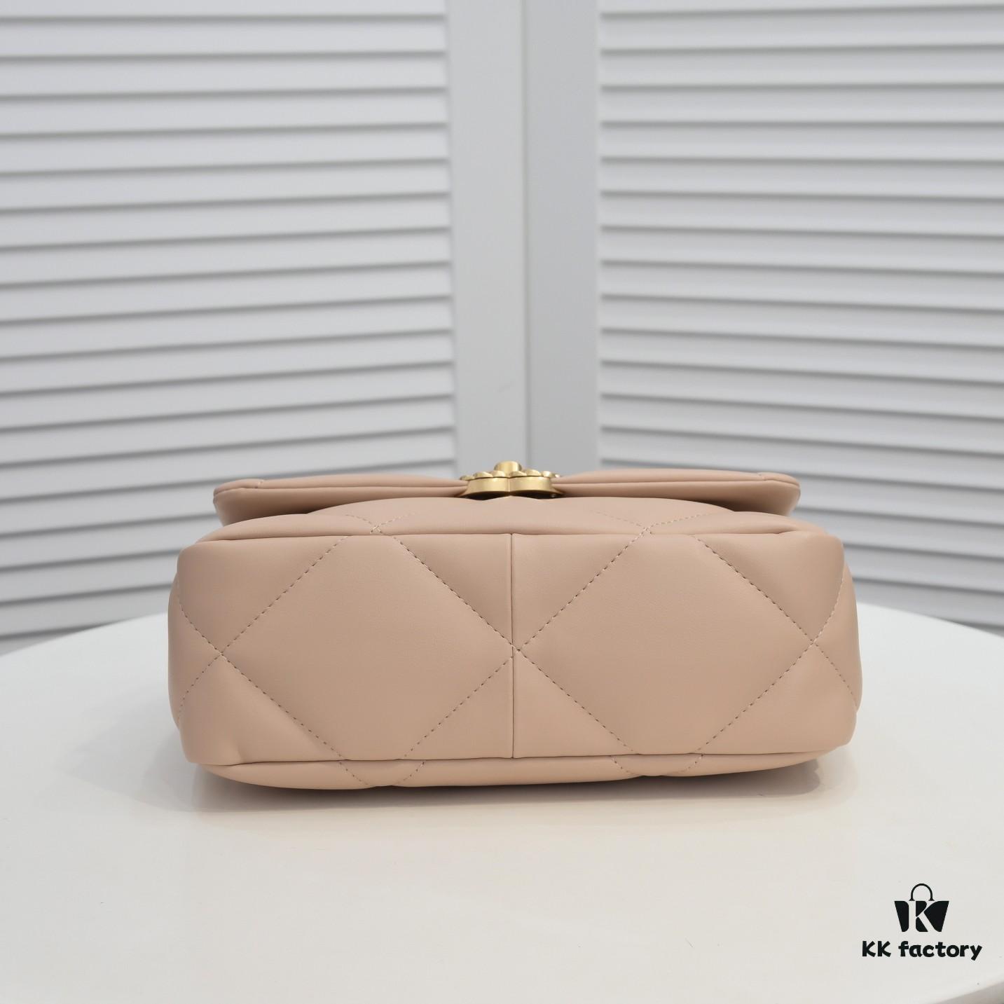 6930558ff09edb6de4c4f298 Beige Small Chanel Latest Bestseller Available Now 📣📣 Synchronized with Boutique - Imported Calfskin Leather 🐂 Exceptionally Soft Touch