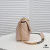 69305592f09edb6de4c4f29c Beige Small Chanel Latest Bestseller Available Now 📣📣 Synchronized with Boutique - Imported Calfskin Leather 🐂 Exceptionally Soft Touch