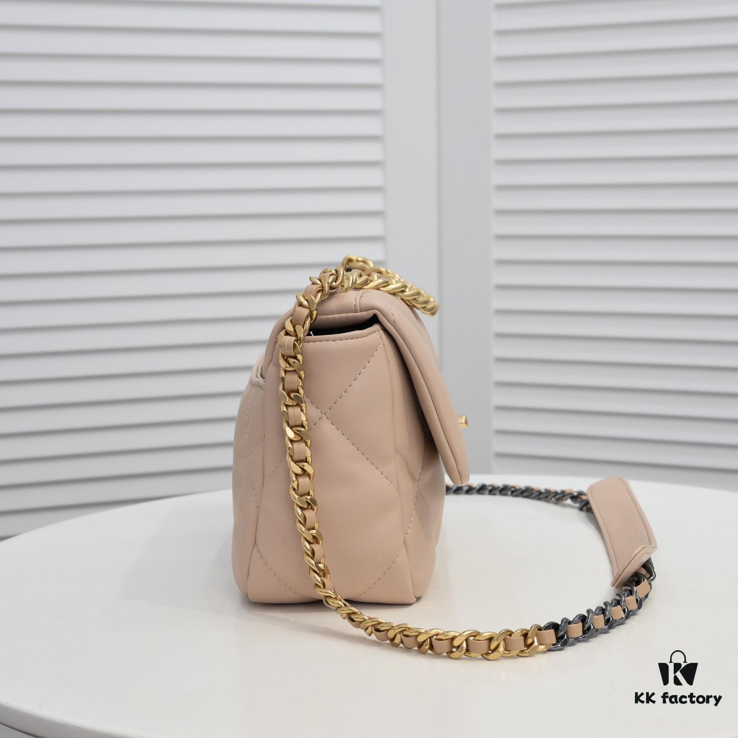 69305592f09edb6de4c4f29c Beige Small Chanel Latest Bestseller Available Now 📣📣 Synchronized with Boutique - Imported Calfskin Leather 🐂 Exceptionally Soft Touch