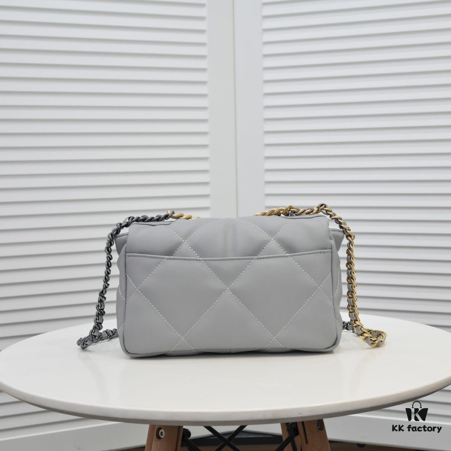 69305593f09edb6de4c4f2a0 Gray Mini Chanel Latest Bestseller in Stock - Imported Calfskin Leather, Soft Touch, Elegant and Versatile Design
