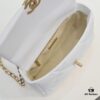 693055a1f09edb6de4c4f2b0 Pure White Small Size Chanel Latest Bestseller Release 📣📣 Synchronized with Counter, Premium Imported Calfskin Leather, Extremely Soft Touch
