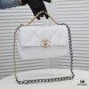 693055a2f09edb6de4c4f2b2 Pure White Small Size Chanel Latest Bestseller Release 📣📣 Synchronized with Counter, Premium Imported Calfskin Leather, Extremely Soft Touch