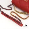 693055a7f09edb6de4c4f2bc Luxury Red Small Size Chanel Latest Bestseller Release 📣📣 Cabinet Synchronized, Imported Cowhide Leather with Super Soft Touch